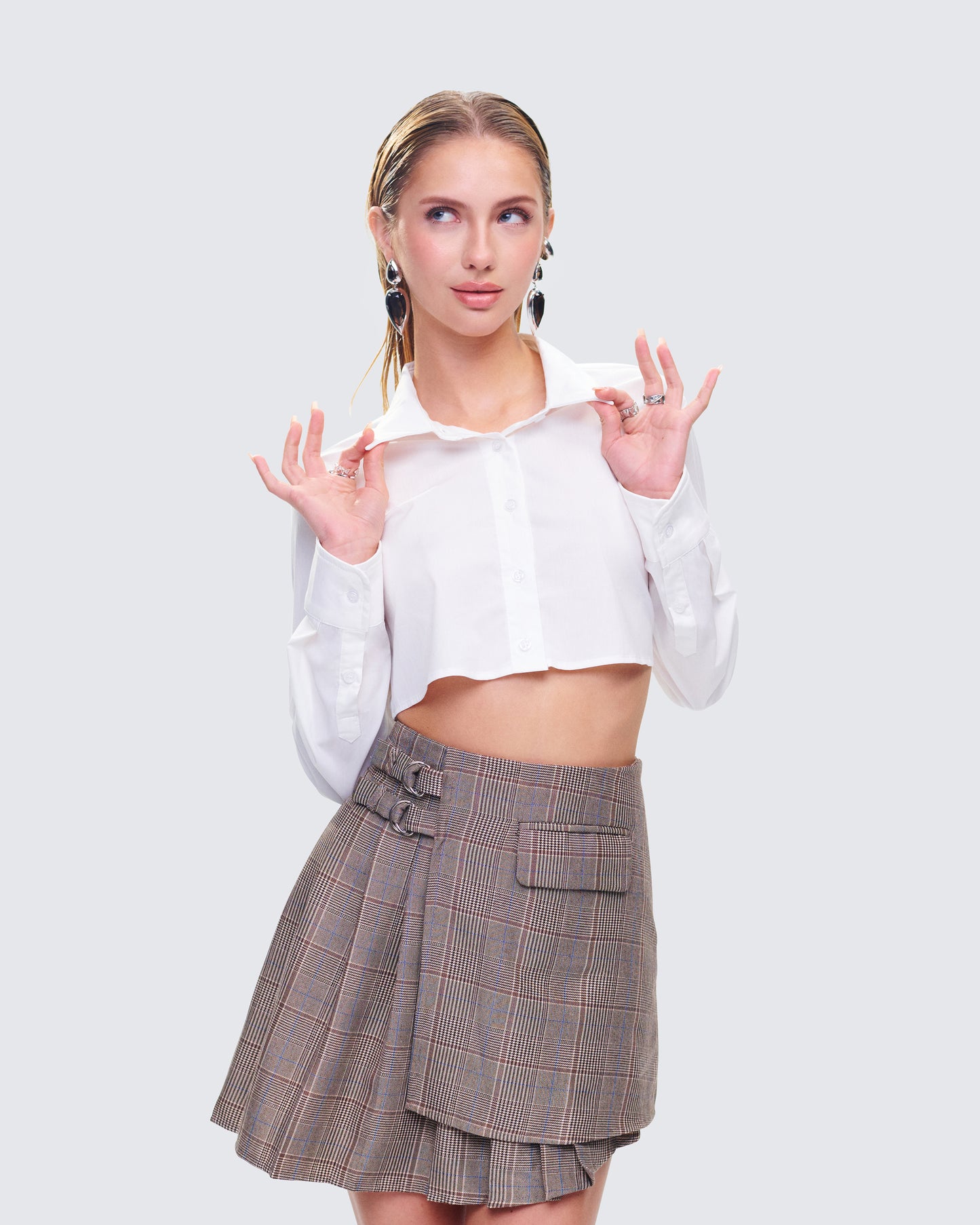 Chloe Cropped Shirt