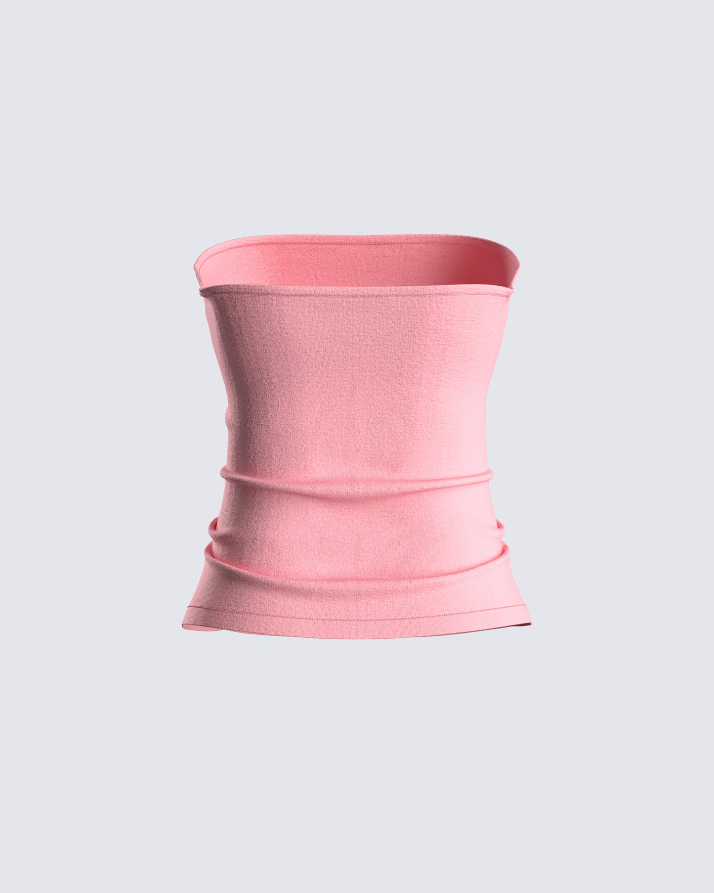 Citlali Pink Knit Tube Top