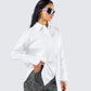 Claire White Oversized Shirt