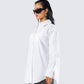 Claire White Oversized Shirt