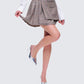 Colby Brown Plaid Mini Skirt