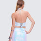 Courtney Blue Sequin Top