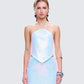 Courtney Blue Sequin Top