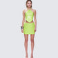 Courtney Yellow Sequin Set model front