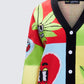 Cyrielle Multi Pop Art Sweater Knit Cardigan