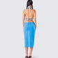 Cyrus Blue Midi Dress