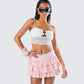 Dakoa Lace and Ruffle Set