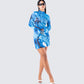 Dakota Abstract Print Mini Dress