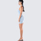 Dani Blueberry Halter Dress
