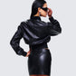 Darah Black Bomber Jacket