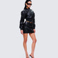 Darah Black Bomber Jacket
