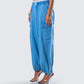 Darby Blue Denim Parachute Pant