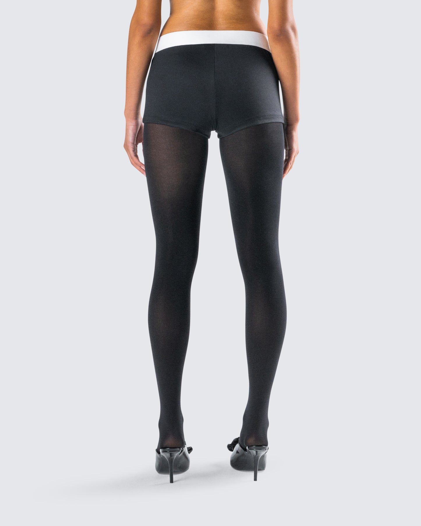 Darya Black Jersey Boxer Short