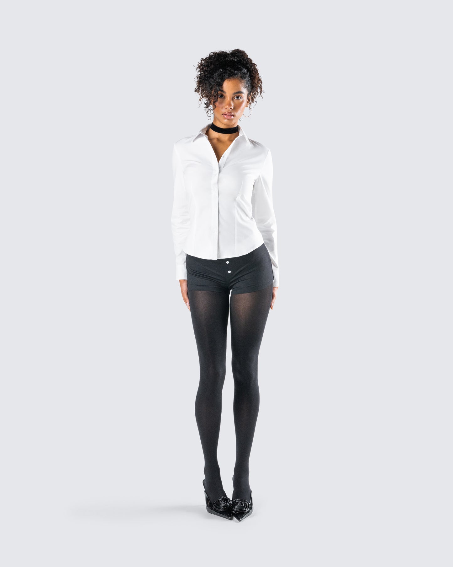 Darya Black Jersey Boxer Short