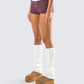 Darya Burgundy Jersey Boxer Short