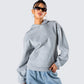 Delanie Grey Heather Fleece Hoodie