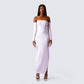 Desta Purple Maxi Dress