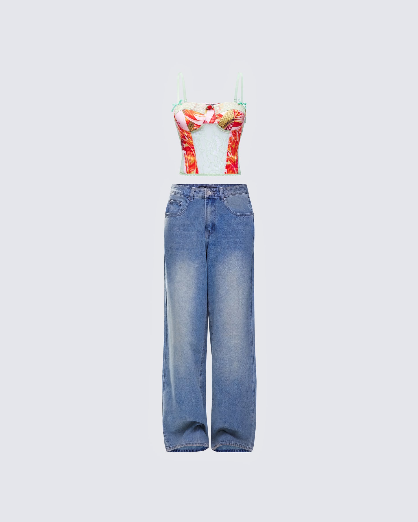 Devi Denim Set product front