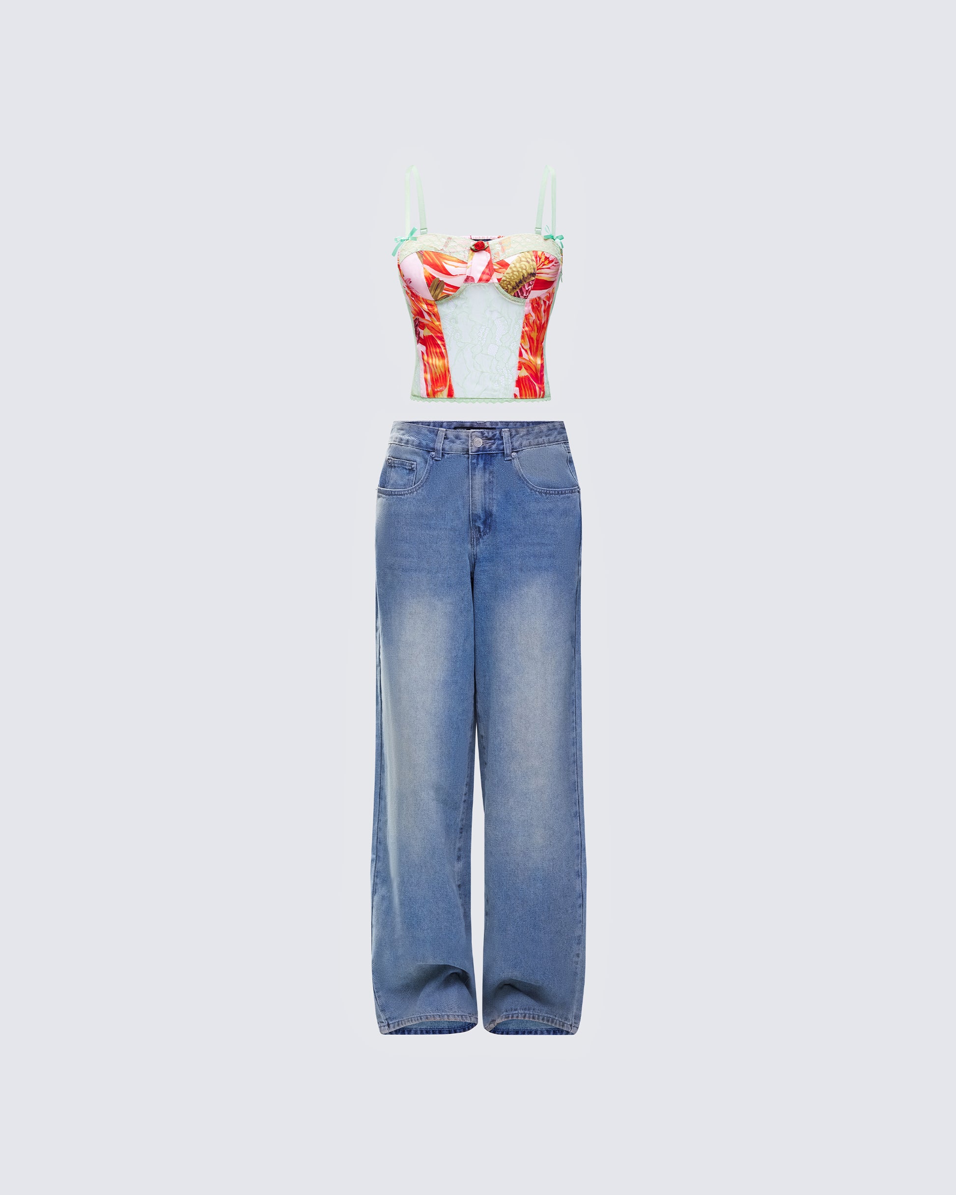 Devi Denim Set product front