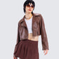 Donny Brown Pleated Set