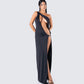 Dorian Black Cut Out Dress