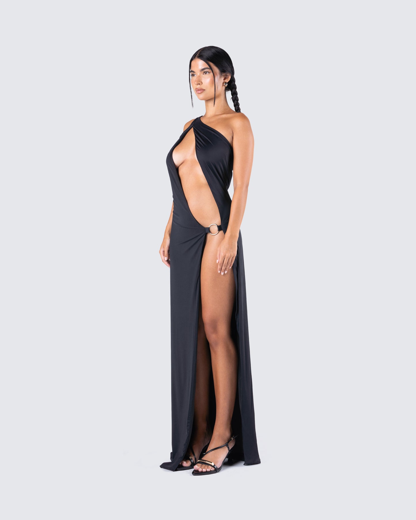 Dorian Black Cut Out Dress