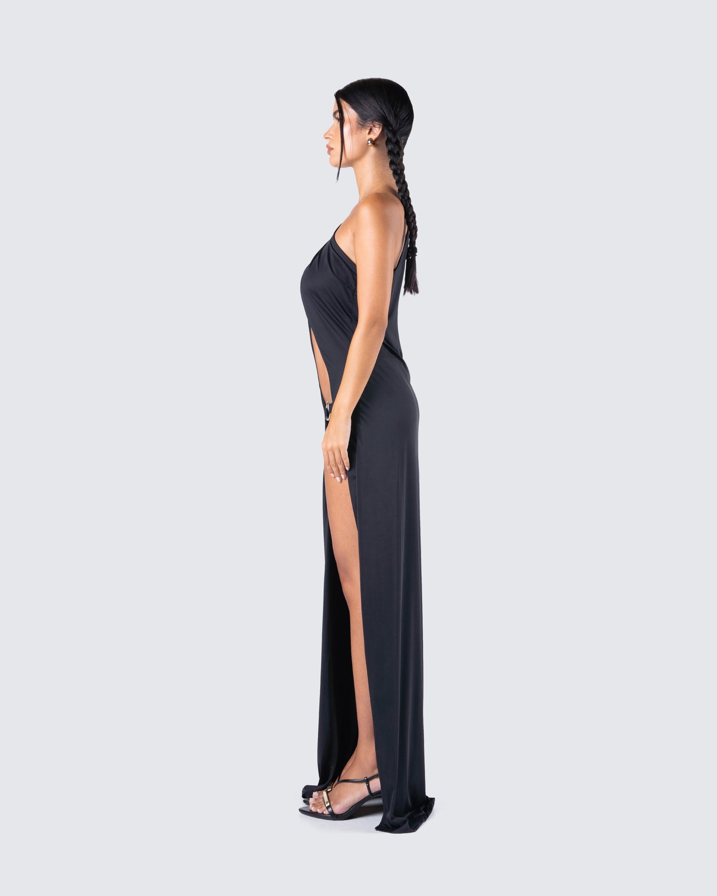 Dorian Black Cut Out Dress