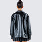 Dove Black Faux Leather Jacket