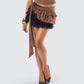 Dovie Multi Ruffle Layered Skirt