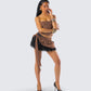 Dovie Multi Ruffle Layered Skirt