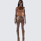 Dovie Vegan Leather Set model front