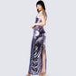 Elsa Lilac Sequin Sleeveless Gown