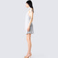 Cinder Grey Halter Mini Dress