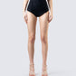 Rae Black Sailor Short model front