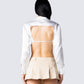 Emilia Ivory Cropped Top