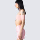 Jacque Pink Crop Top