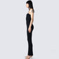 Lilibet Black Maxi Dress