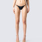 Danilo Black Bikini Bottom model front