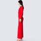 Brooke Red Maxi Dress