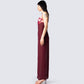 Greta Red Corset Gown