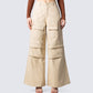 Caleb Tan Cargo Pant model front