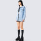 Bree Blue Denim Oversize Jacket