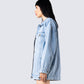 Bree Blue Denim Oversize Jacket