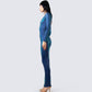 Larisa Body Print Knit Maxi Dress