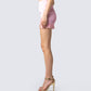 Eris Pink Lace Trim Skirt