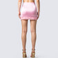 Eris Pink Lace Trim Skirt