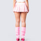Uma Pink Micro Mini Pleated Skort