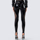 Trinity Black Sheer Spiral Legging