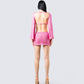 Mindy Pink Mini Dress