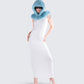 Jayden Aqua Fur Hood